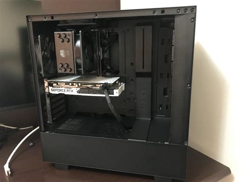 mini itx motherboard   atx case nzxt  rcablemanagement