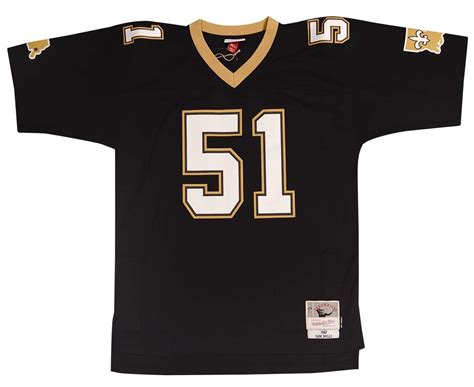 Sam Mills New Orleans Saints Mitchell And Ness 1987 Mens Legacy Jersey L