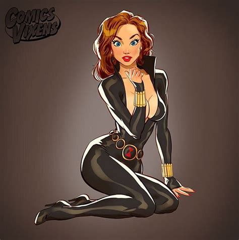 Illustrator Turns Female Superheroes Into Sexy Pin Up