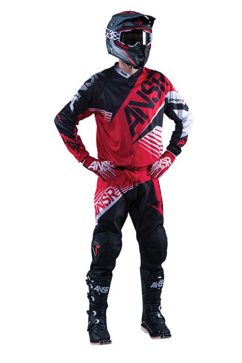 answer   youth mx syncron red black bmx motocross dirt bike kids