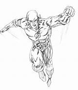 Superhero Justice League sketch template