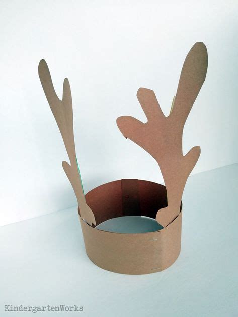 cute   printable reindeer antler headbands teaching headband