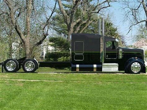 black kenworth autos  big trucks hd equip pinterest