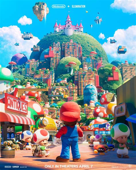 Primer Póster De “super Mario” La Película Donde Chris Pratt Dará Voz