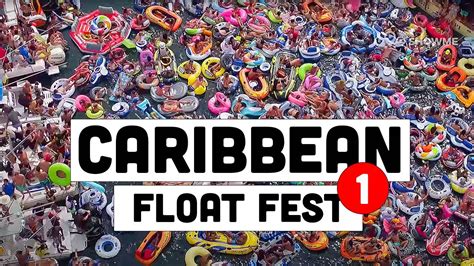 fuikdag curacao  drone video  biggest boat party   caribbean youtube