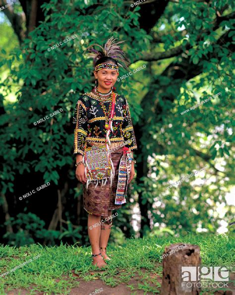 bagobo tribeswoman stock photo picture  rights managed image pic oth   agefotostock