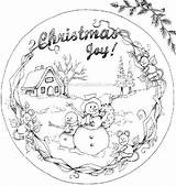 Coloring Christmas Pages Country Joy Sketchite Color Snowman Sketch Template sketch template