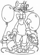 Balloon Coloringtop sketch template