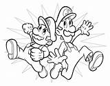 Mario Coloring Pages Super Mariomayhem Via sketch template