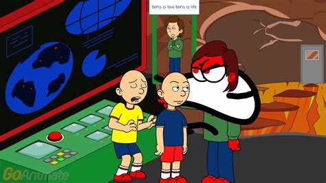 Boris The Teeth Guy Clones Caillou Grounded Youtube