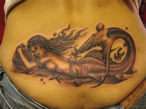 39 Cool Mermaid Tattoos On Back