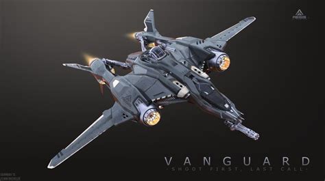 Star Citizen Vanguard Deep Space Fighter Concept Ships