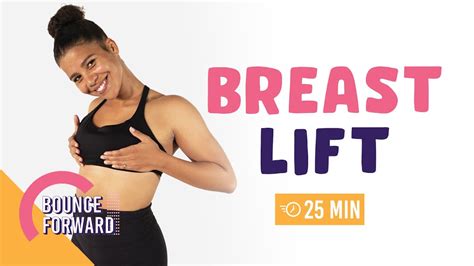 no surgery breast lift workout for perkier boobs bounce forward lift