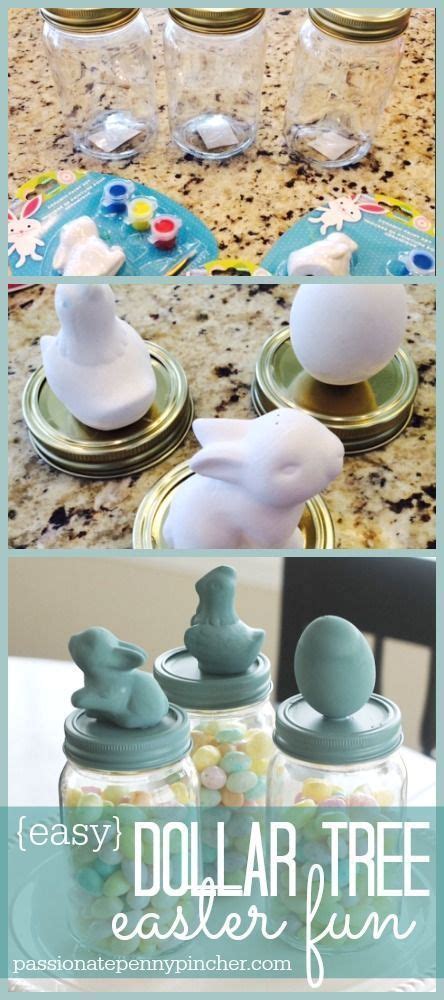 ideas dollar tree crafts easter table decorations