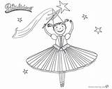 Pinkalicious Coloring Pages Dancing Time Printable Kids sketch template