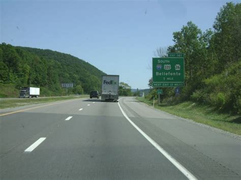 pennsylvania interstate  eastbound cross country roads