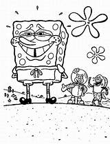 Coloring Spongebob Pages Halloween Squarepants Printables Cartoons Related Posts sketch template