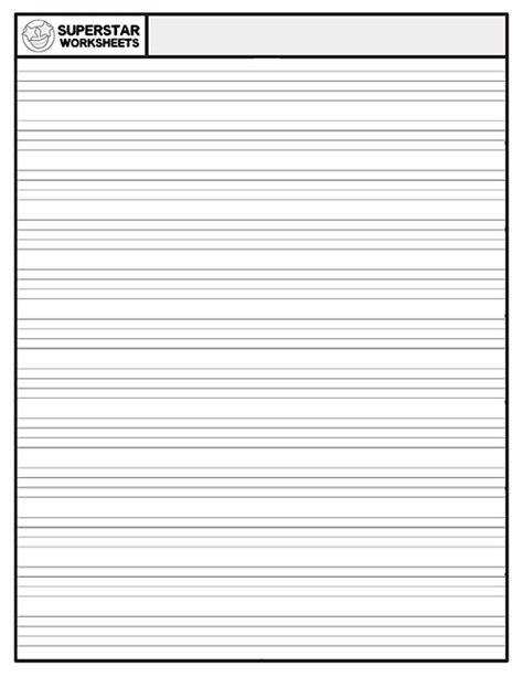 empty cursive practice page blank writing practice worksheet