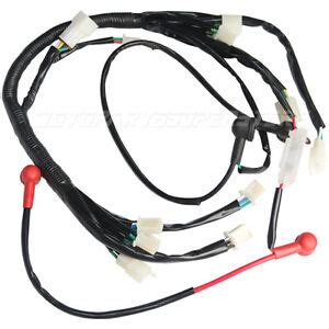 main wiring harness  cc cc atv quad  wheeler taotao coolster  ebay