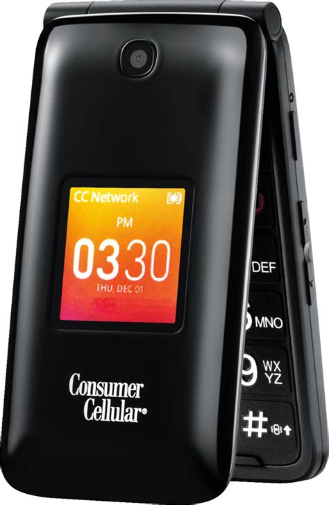 customer reviews alcatel  flip cell phone black consumer cellular