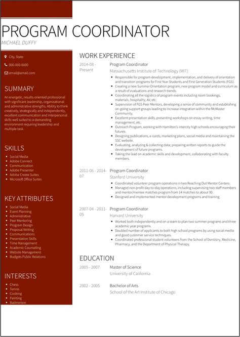 profit development resume sample resume  gallery