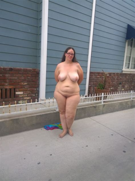 bbw public nudity nude street bbw fuck pic