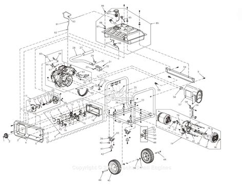 generac  parts diagram