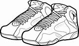 Jordans Nike Clipartmag sketch template