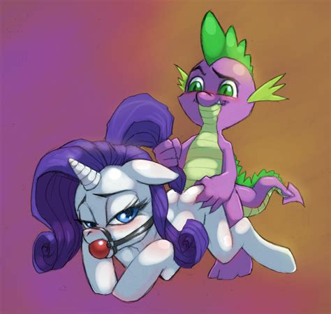 rarity and spike by flick hentai foundry