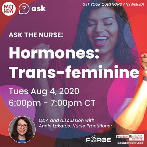 Everything You Wanted To Know About Hormones Trans Feminine Forge Hot