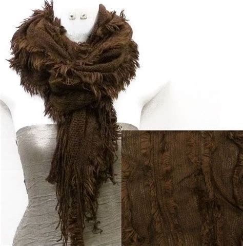 brown scarf brown scarves casual fashion fashion
