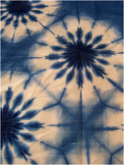 shibori   japanese term   methods  resist dyeing cloth    pattern