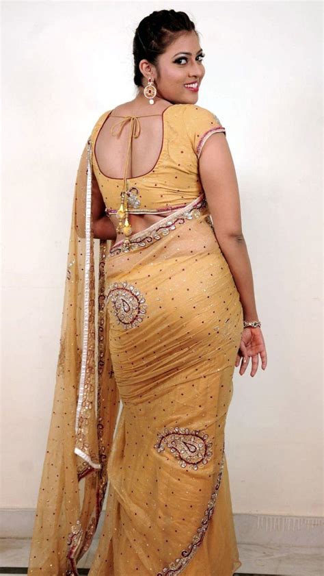 Maulika Actress In Sexy Saree Stills