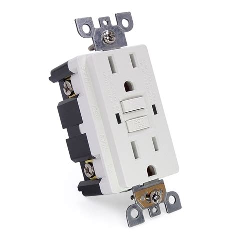amp gfci outlet electrical receptacle atocom