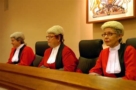 missing female judges   invisible  queensland row