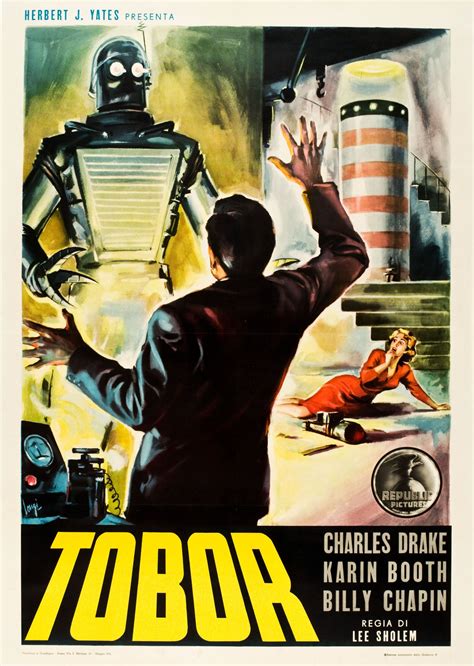 Tobor Movie Poster Classic Sci Fi Movies Science Fiction Movie