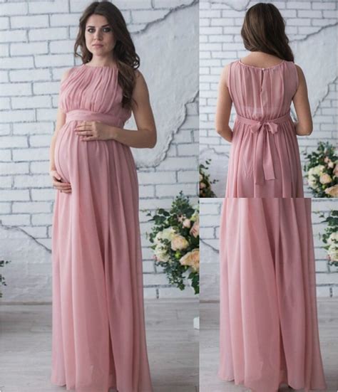 maternity photography props dress pregnancy sleeveless clothes maxi