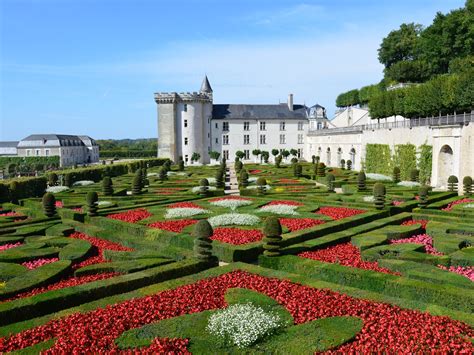 visitez le chateau les jardins de villandry val de loire