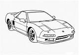 Car Template Coloring Pages Printable sketch template