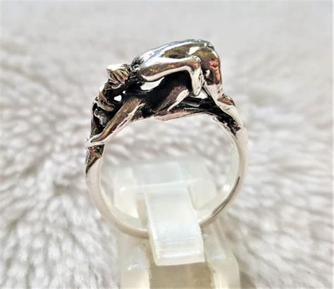 erotic ring sterling silver 925 kama sutra sexy ring sex love etsy