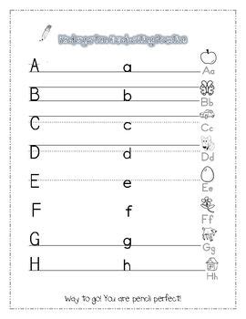 handwriting    capitals  lowercase letters handwriting paper