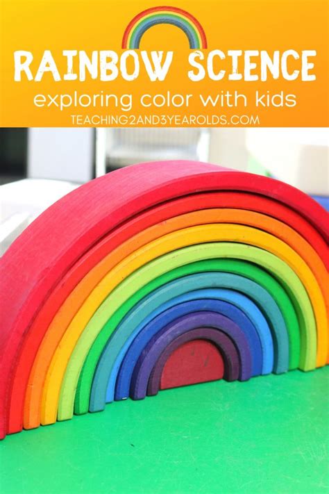 amazing rainbow science activities