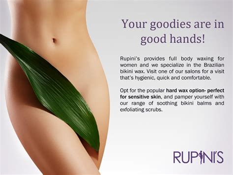 Rupini’s Provides Full Body Waxing For Women And We