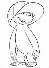 Coloring Pages Curious George Printable Kids sketch template