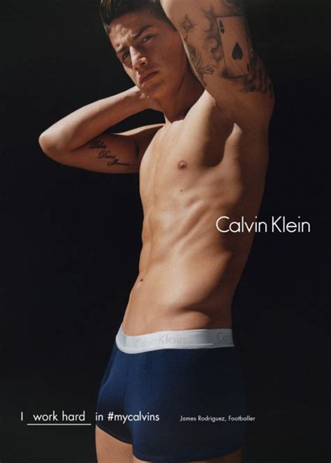 man candy footballer james rodriguez gets his kit off for mycalvins campaign