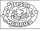 Coloring Pages Wedding Personalized Themed Silhouette Drawing Cake Ring Veil Party Rings Getdrawings Kids Line Template Getcolorings Custom Printable Colorings sketch template