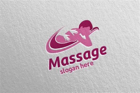 massage logo design 2 by denayunethj