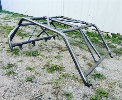 custom fabricated polaris rzr xp  race approved roll cage custom built   production
