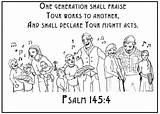 Psalm Psalms sketch template