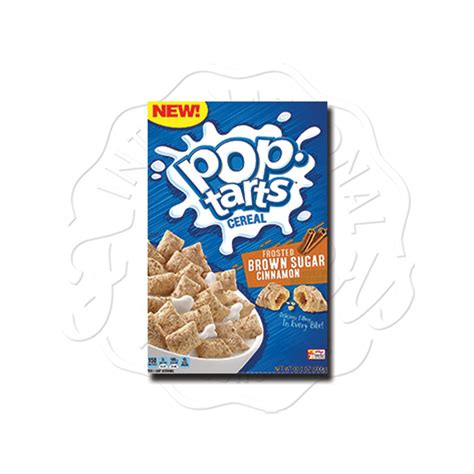 kellogg s pop tarts frosted cinnamon cereal 318g flavers
